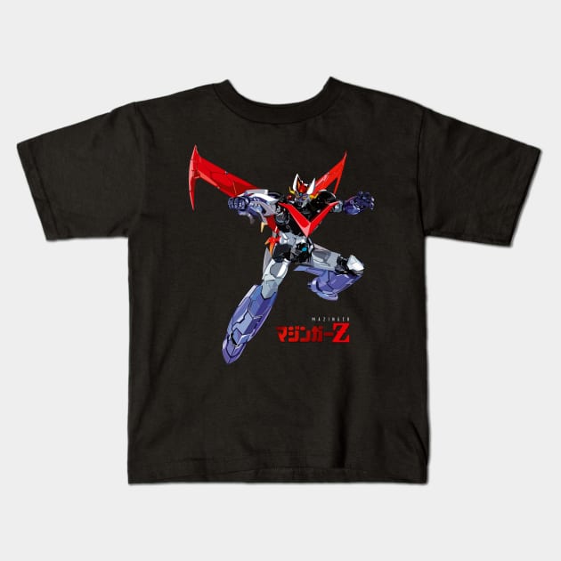 Mazinger-Z Kids T-Shirt by JORDYGRAPH